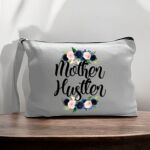 Canvas Pouch with Handle and Zipper Thumbnail