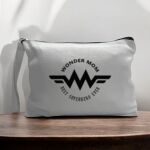 Canvas Pouch with Handle and Zipper Thumbnail