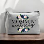 Canvas Pouch with Handle and Zipper Thumbnail