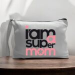 Canvas Pouch with Handle and Zipper Thumbnail