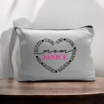 Canvas Pouch with Handle and Zipper Thumbnail