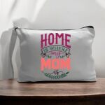 Canvas Pouch with Handle and Zipper Thumbnail