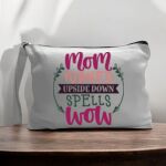 Canvas Pouch with Handle and Zipper Thumbnail