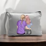 Canvas Pouch with Handle and Zipper Thumbnail
