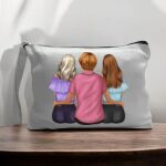 Canvas Pouch with Handle and Zipper Thumbnail