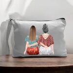 Canvas Pouch with Handle and Zipper Thumbnail