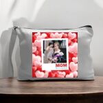 Canvas Pouch with Handle and Zipper Thumbnail
