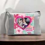 Canvas Pouch with Handle and Zipper Thumbnail