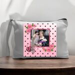 Canvas Pouch with Handle and Zipper Thumbnail