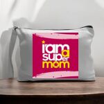 Canvas Pouch with Handle and Zipper Thumbnail