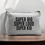 Canvas Pouch with Handle and Zipper Thumbnail