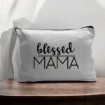 Canvas Pouch with Handle and Zipper Thumbnail