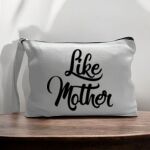 Canvas Pouch with Handle and Zipper Thumbnail