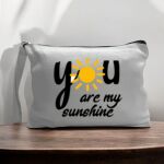 Canvas Pouch with Handle and Zipper Thumbnail