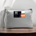 Canvas Pouch with Handle and Zipper Thumbnail