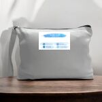 Canvas Pouch with Handle and Zipper Thumbnail