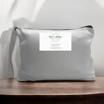 Canvas Pouch with Handle and Zipper Thumbnail