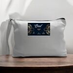 Canvas Pouch with Handle and Zipper Thumbnail