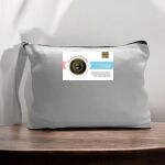 Canvas Pouch with Handle and Zipper Thumbnail