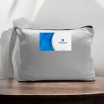 Canvas Pouch with Handle and Zipper Thumbnail