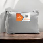 Canvas Pouch with Handle and Zipper Thumbnail