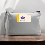 Canvas Pouch with Handle and Zipper Thumbnail