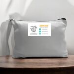 Canvas Pouch with Handle and Zipper Thumbnail