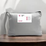 Canvas Pouch with Handle and Zipper Thumbnail