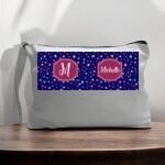 Canvas Pouch with Handle and Zipper Thumbnail