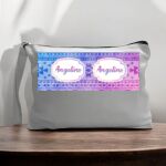 Canvas Pouch with Handle and Zipper Thumbnail