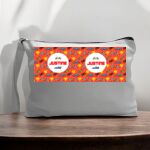 Canvas Pouch with Handle and Zipper Thumbnail