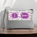 Canvas Pouch with Handle and Zipper Thumbnail