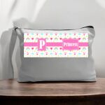 Canvas Pouch with Handle and Zipper Thumbnail