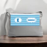 Canvas Pouch with Handle and Zipper Thumbnail