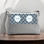 Canvas Pouch with Handle and Zipper Thumbnail
