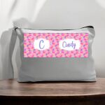 Canvas Pouch with Handle and Zipper Thumbnail