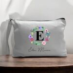 Canvas Pouch with Handle and Zipper Thumbnail