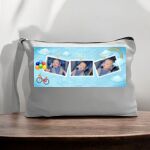 Canvas Pouch with Handle and Zipper Thumbnail