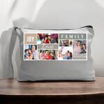 Canvas Pouch with Handle and Zipper Thumbnail