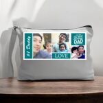 Canvas Pouch with Handle and Zipper Thumbnail