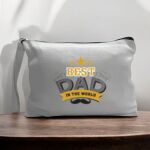 Canvas Pouch with Handle and Zipper Thumbnail
