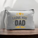 Canvas Pouch with Handle and Zipper Thumbnail
