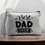 Canvas Pouch with Handle and Zipper Thumbnail