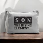 Canvas Pouch with Handle and Zipper Thumbnail