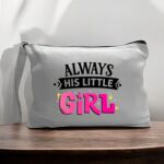 Canvas Pouch with Handle and Zipper Thumbnail