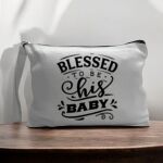 Canvas Pouch with Handle and Zipper Thumbnail