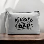 Canvas Pouch with Handle and Zipper Thumbnail