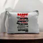 Canvas Pouch with Handle and Zipper Thumbnail