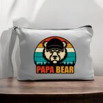 Canvas Pouch with Handle and Zipper Thumbnail