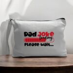 Canvas Pouch with Handle and Zipper Thumbnail